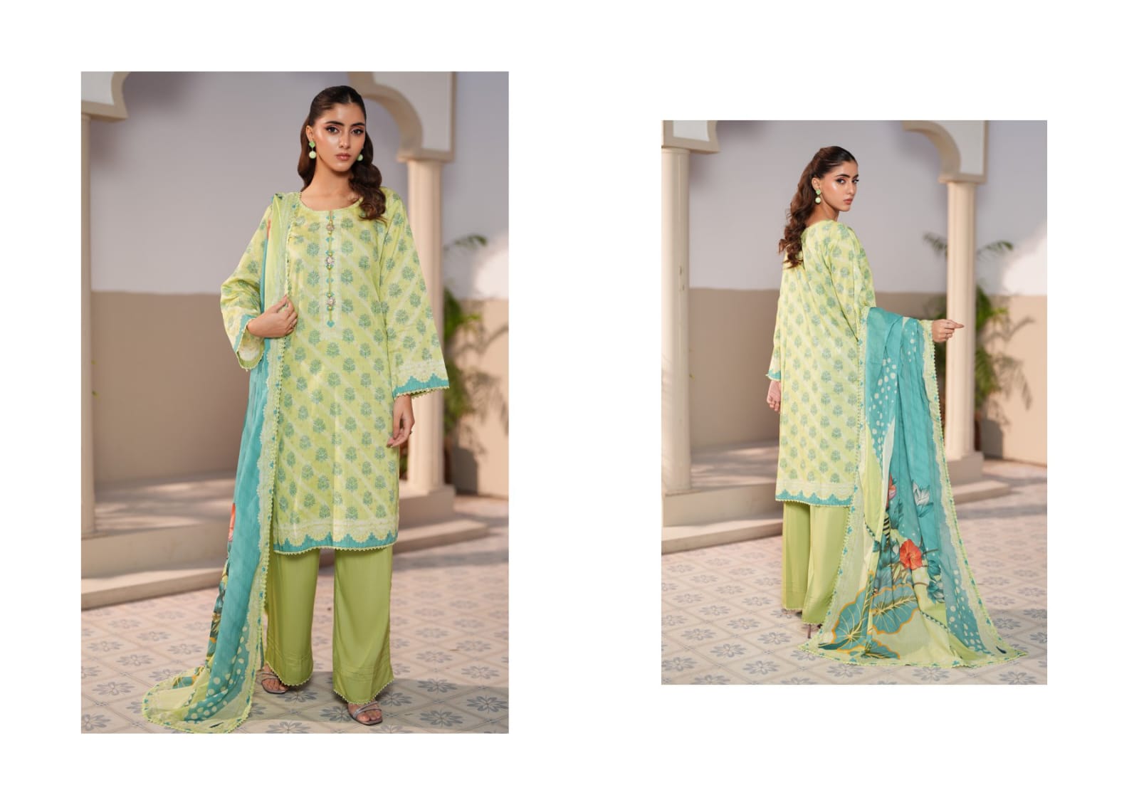 Jacquard Bindi Printed Ladies 3PC Unstitched Suit | Summer 2026 Collection Vol-01 | Regalia Textile