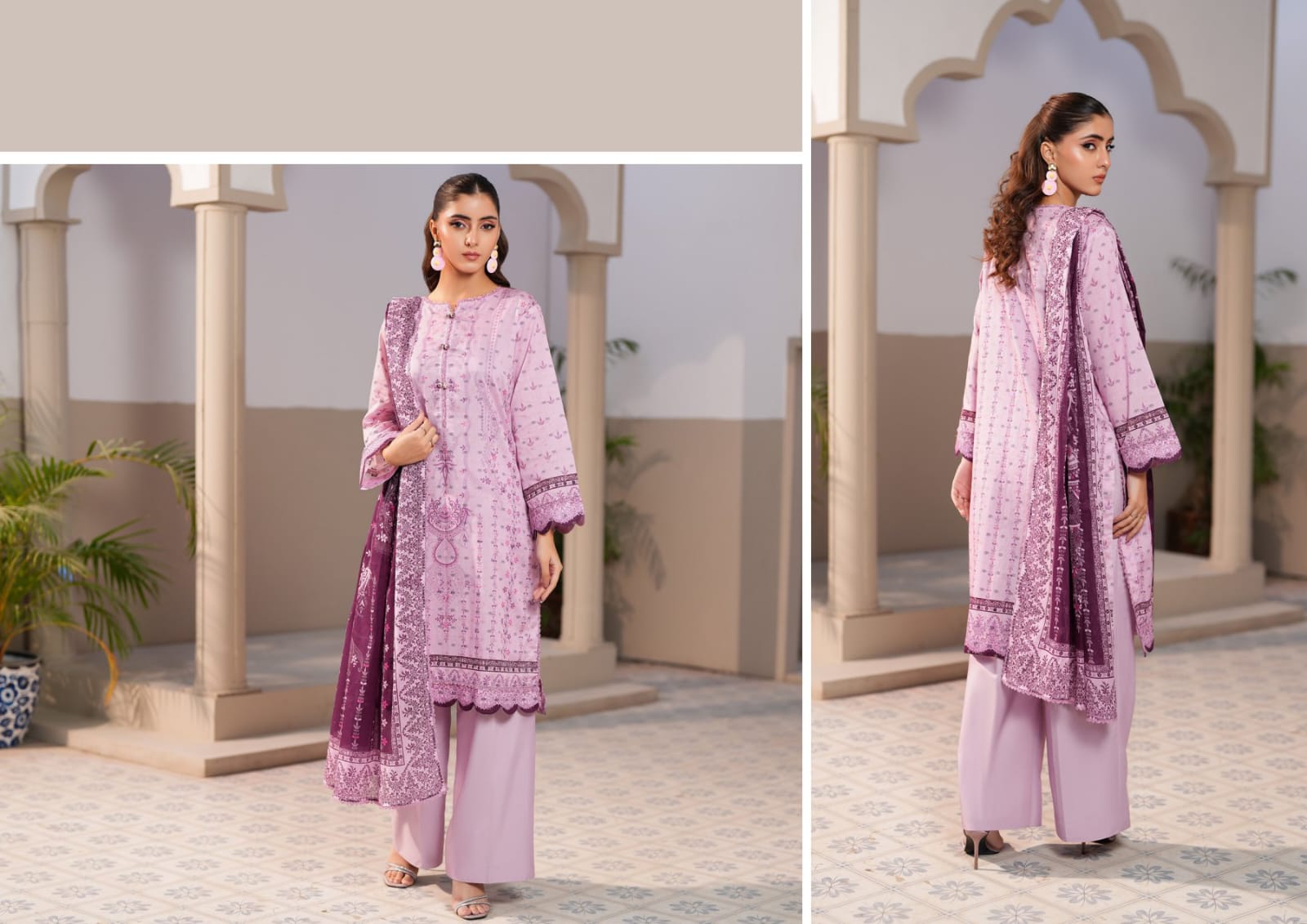Jacquard Bindi Printed Ladies 3PC Unstitched Suit | Summer 2026 Collection Vol-01 | Regalia Textile