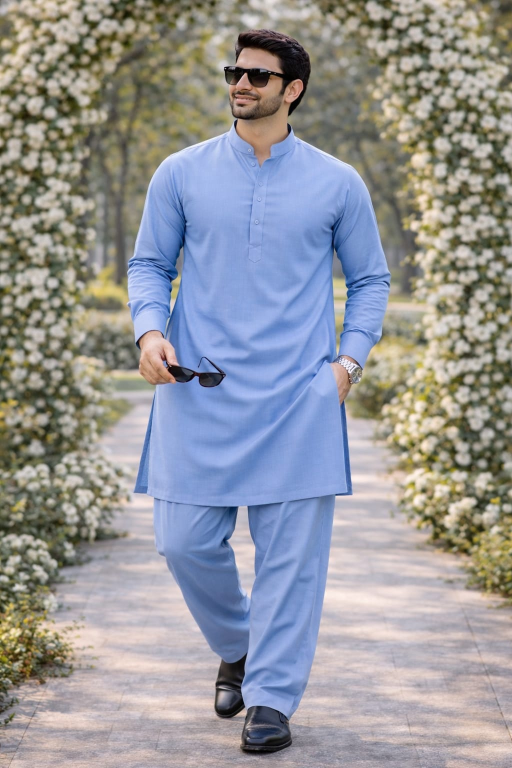 SHABBIR- Premium Blended Wash & Wear